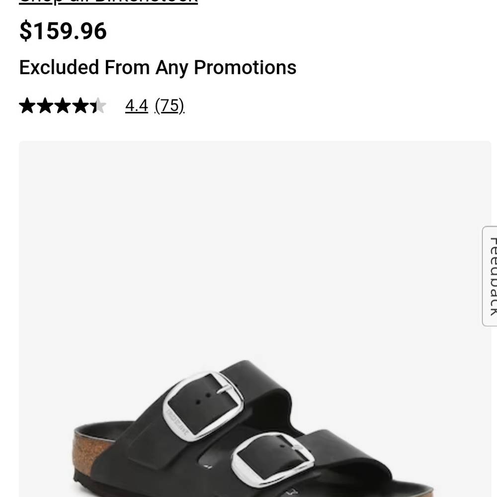 Birkenstock womens Arizona big buckle Black - Picture 5 of 5
